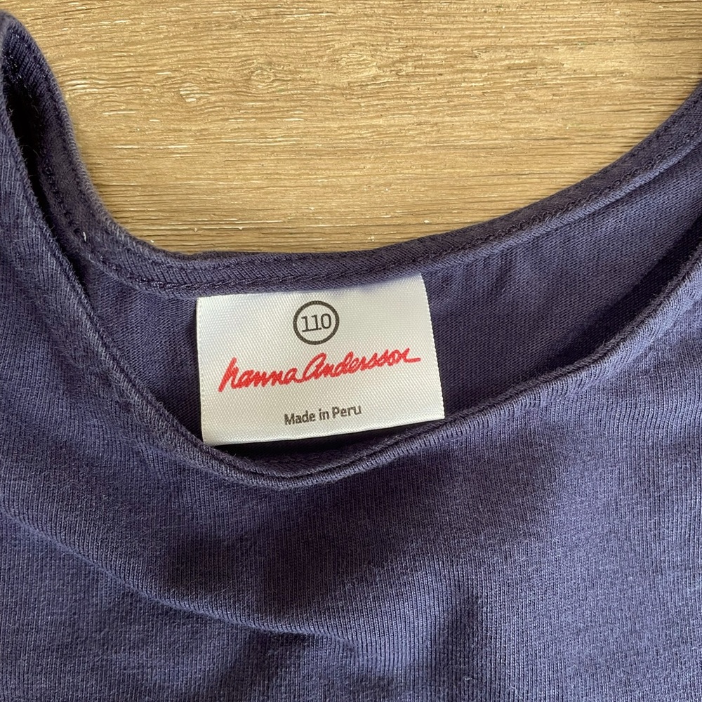 Hanna Andersson dress Navy blue - Picture 2 of 2